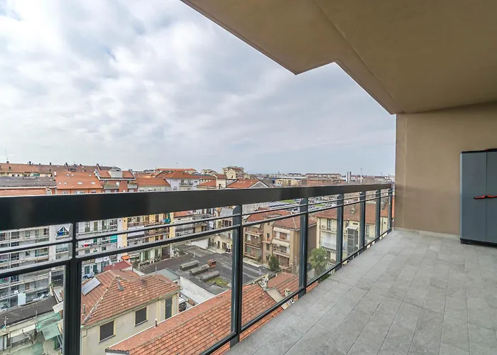 Apartmán Stadio Olimpico Chic & Roomy Flat With Terrace Turín